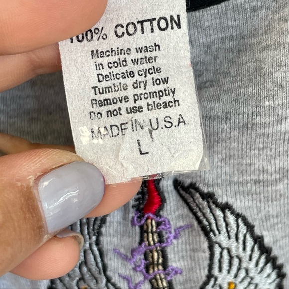 DISNEY Rock n Roller Coaster vintage tank top rock the world 90s embroidery - Picture 4 of 8